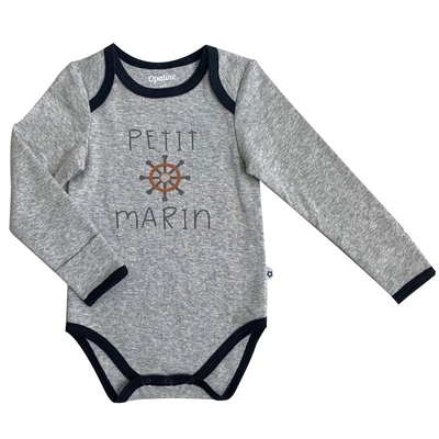 100% Cotton Customized Color Snap Button Long Sleeve Romper for Newborn Baby in Winter