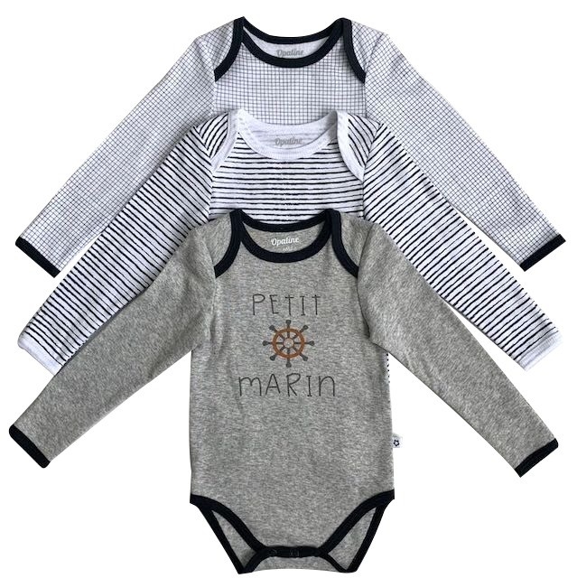 100% Cotton Customized Color Snap Button Long Sleeve Romper for Newborn Baby in Winter